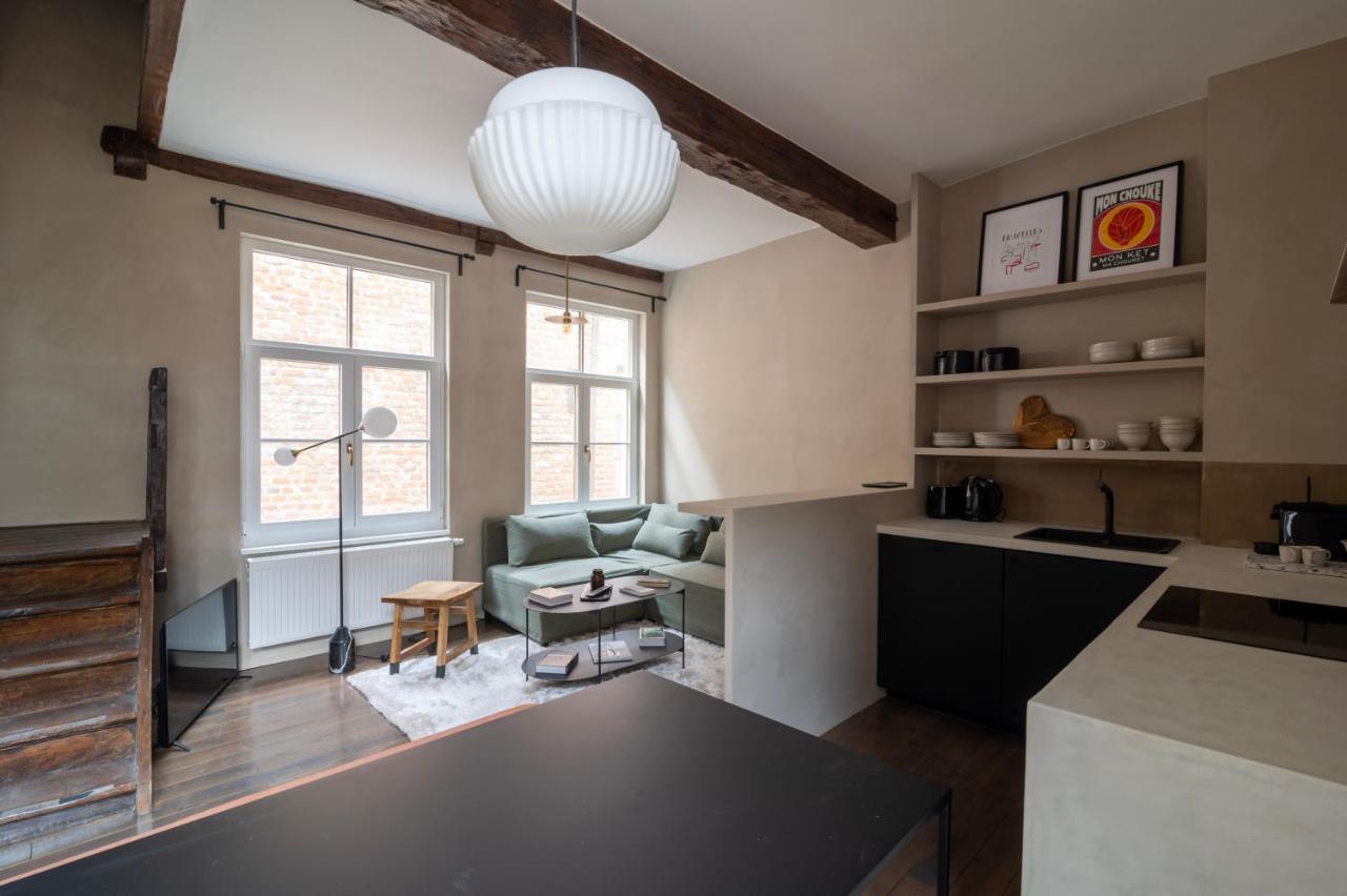 ブリュッセルCharming House In Le Sablonアパートメント エクステリア 写真