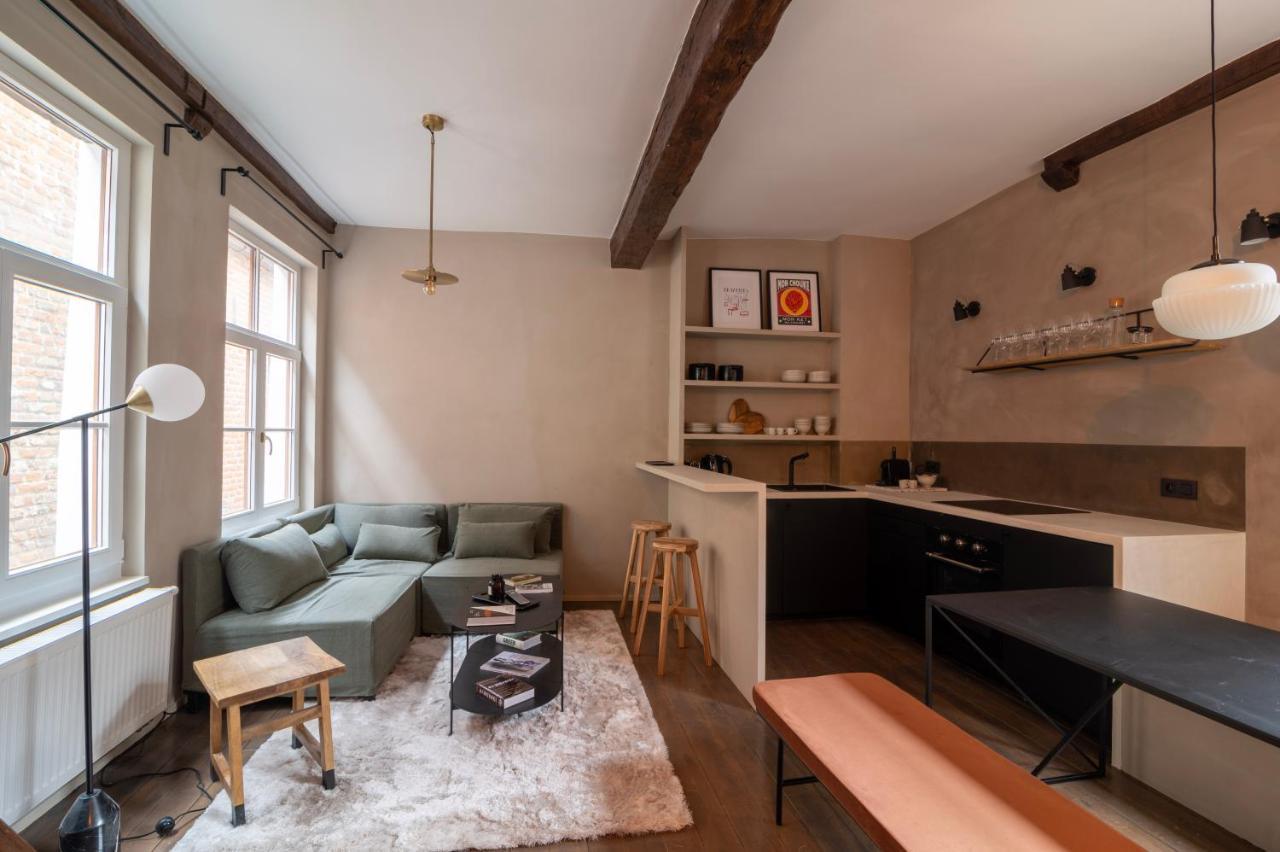 ブリュッセルCharming House In Le Sablonアパートメント エクステリア 写真